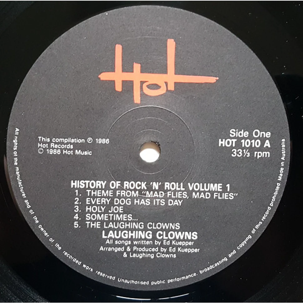 Laughing Clowns - History Of Rock N' Roll - Volume One