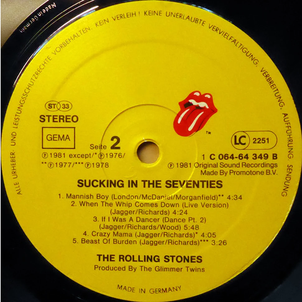 The Rolling Stones - Sucking In The Seventies