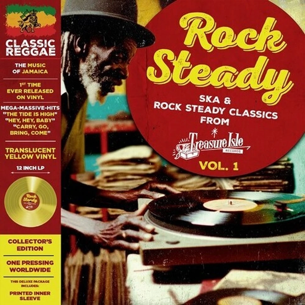 V.A. - 20 Ska & Rock Steady Classics From Treasure Isle Vol. 1 Yellow Vinyl Edition