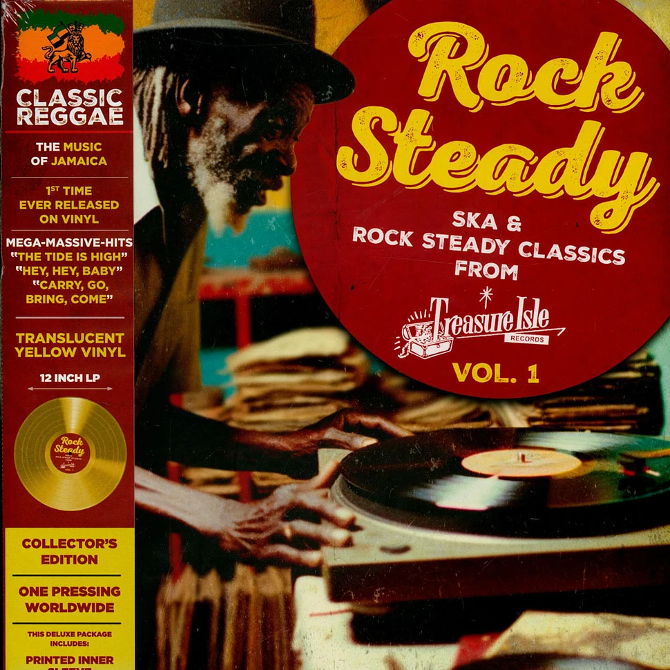 V.A. - 20 Ska & Rock Steady Classics From Treasure Isle Vol. 1 Yellow Vinyl Edition