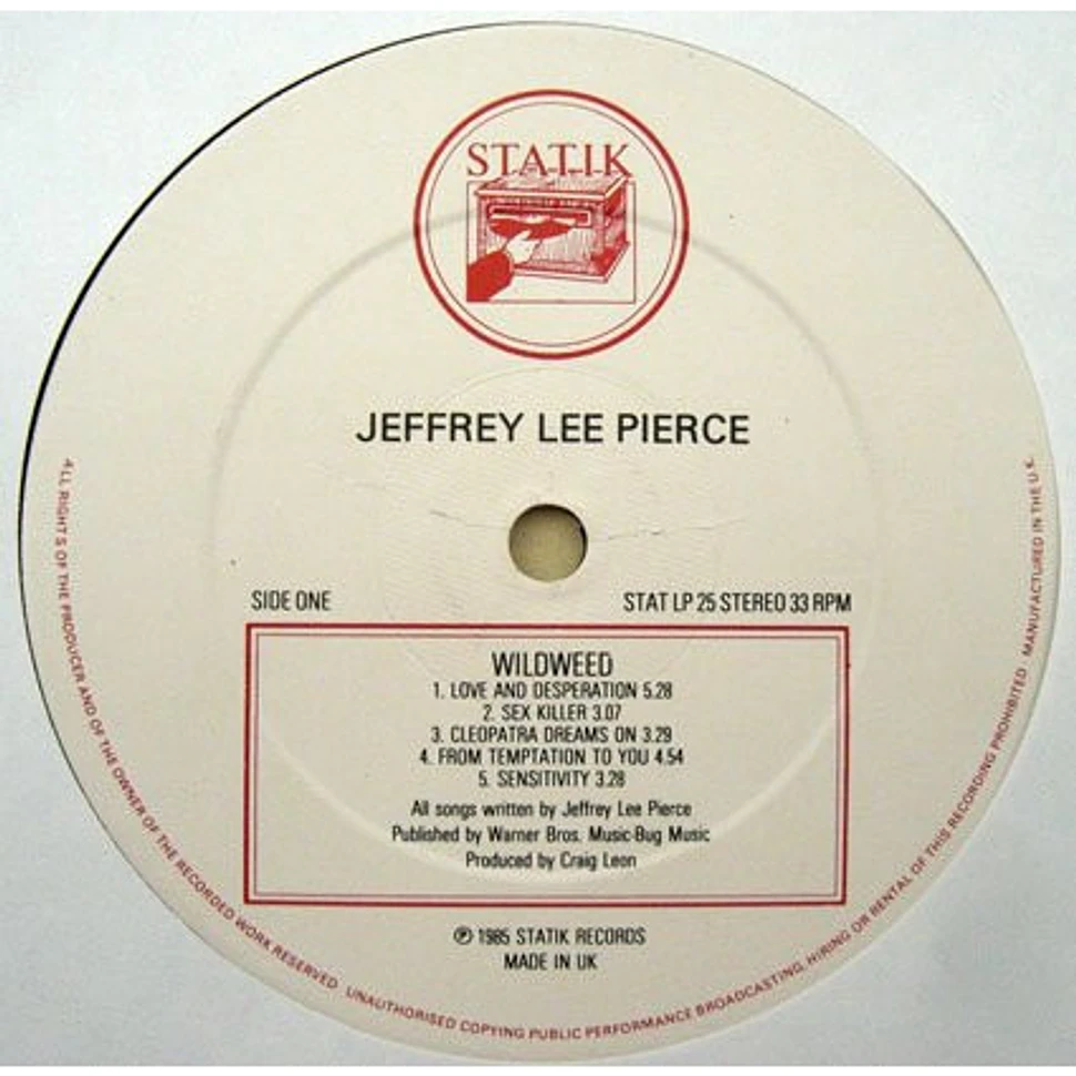Jeffrey Lee Pierce - Wildweed