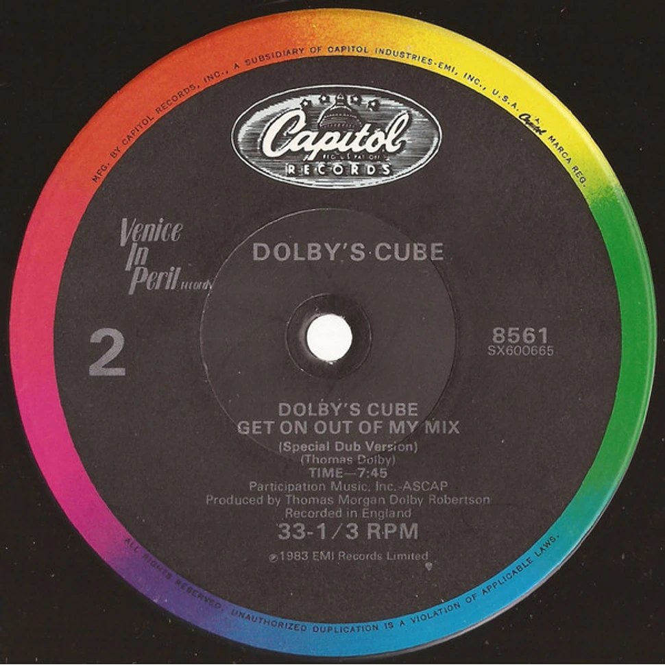 Dolby's Cube - Get Out Of My Mix (Special Dance Version)