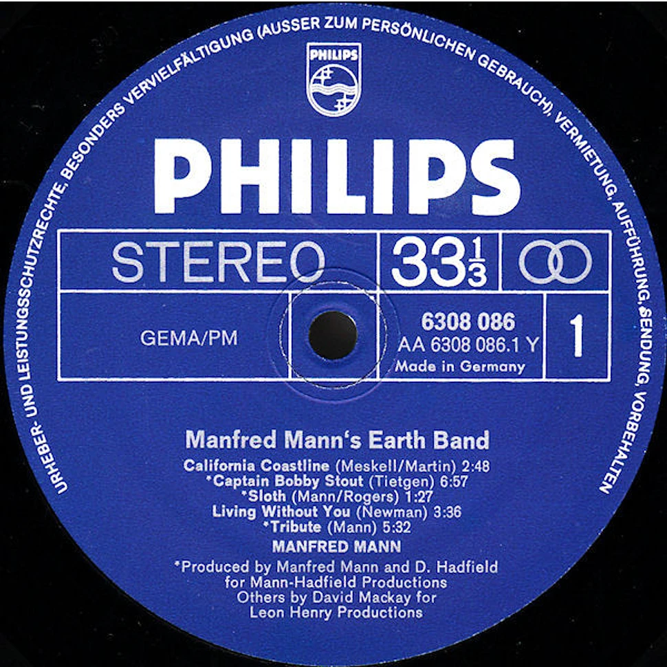 Manfred Mann's Earth Band - Manfred Mann's Earth Band