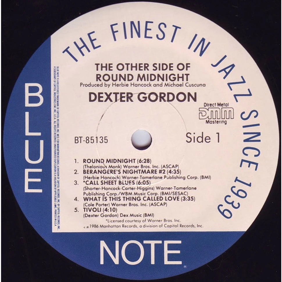 Dexter Gordon - The Other Side Of Round Midnight