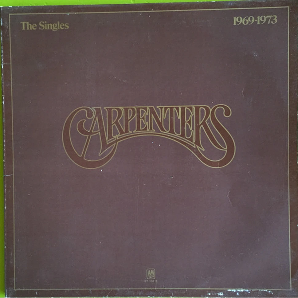 Carpenters The Singles 19691973 Vinyl LP 1973 UK Original HHV