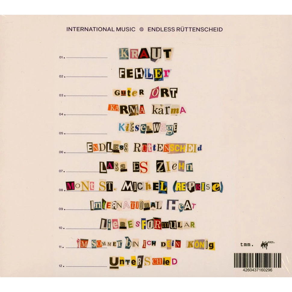 International Music - Endless Rüttenscheid CD Edition