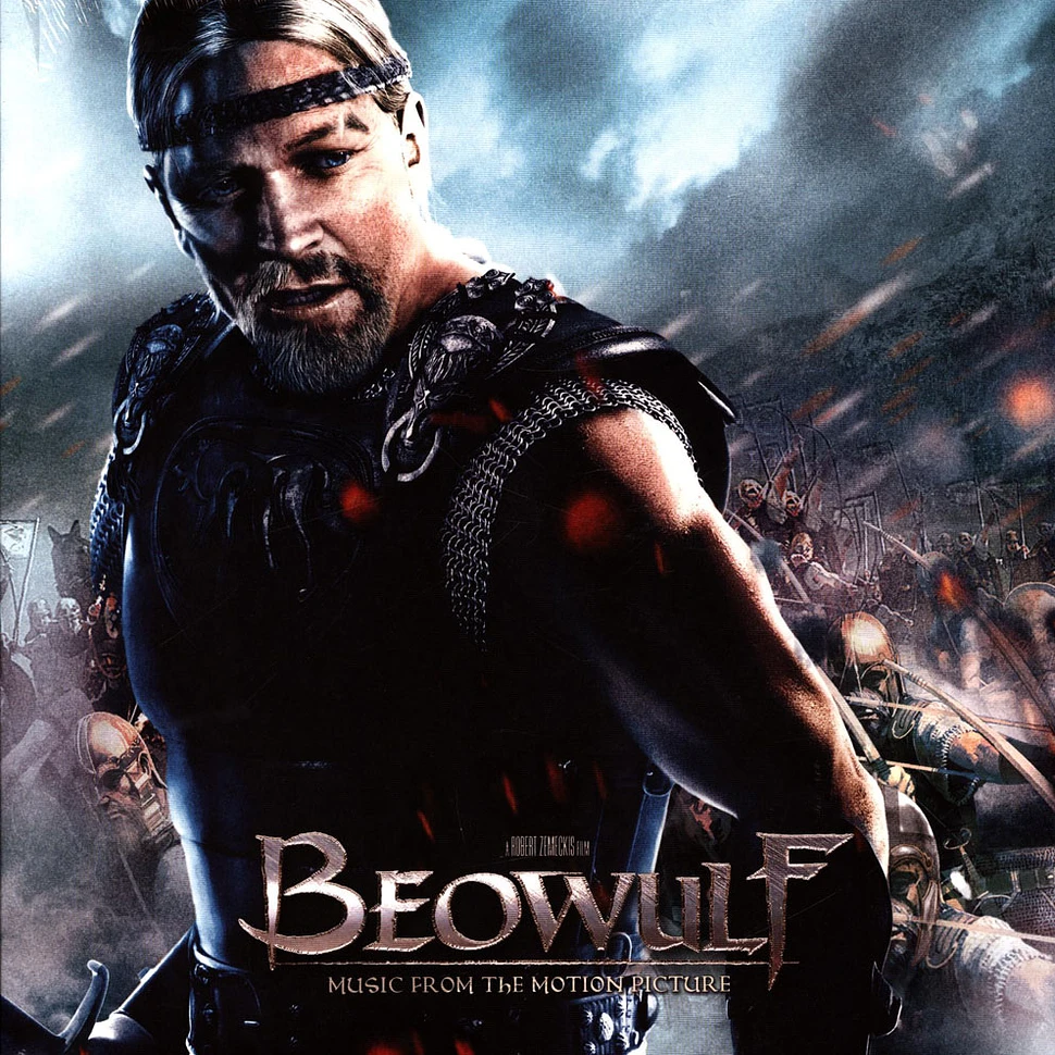 Alan Silvestri - OST Beowulf Clear Silver w/ Red Splatter Vinyl Edition