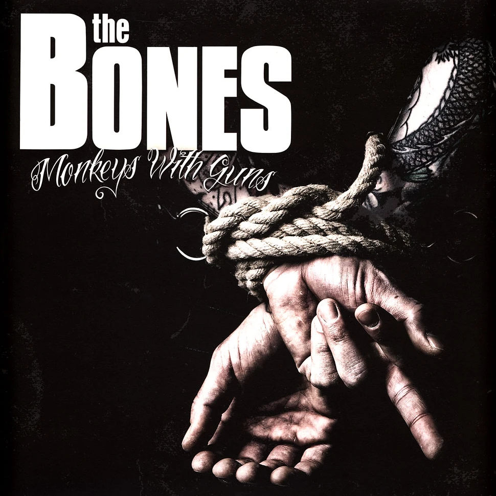 The Bones - Monkey With Guns Supernova Red To Yellow Vinyl Edition