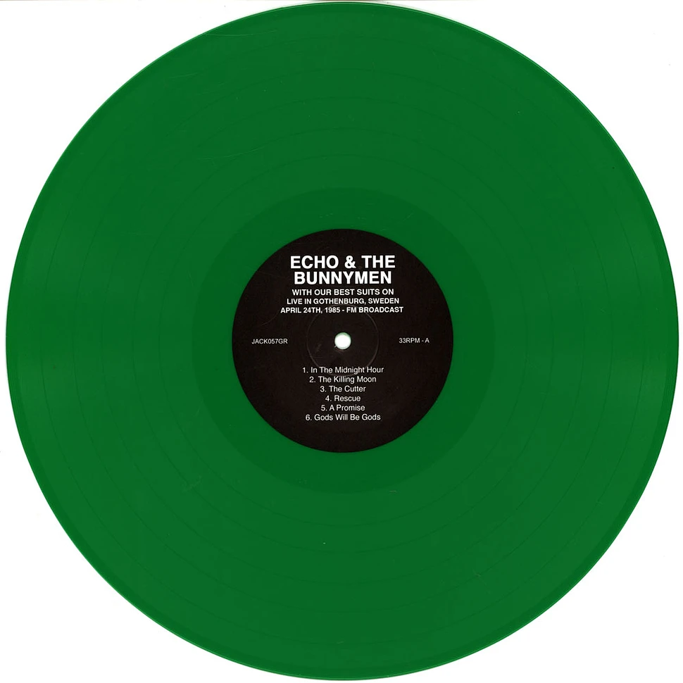 Echo & The Bunnymen - With Our Best Suits On: Live In Gothenburg Sweden 1985 Green Vinyl Edition