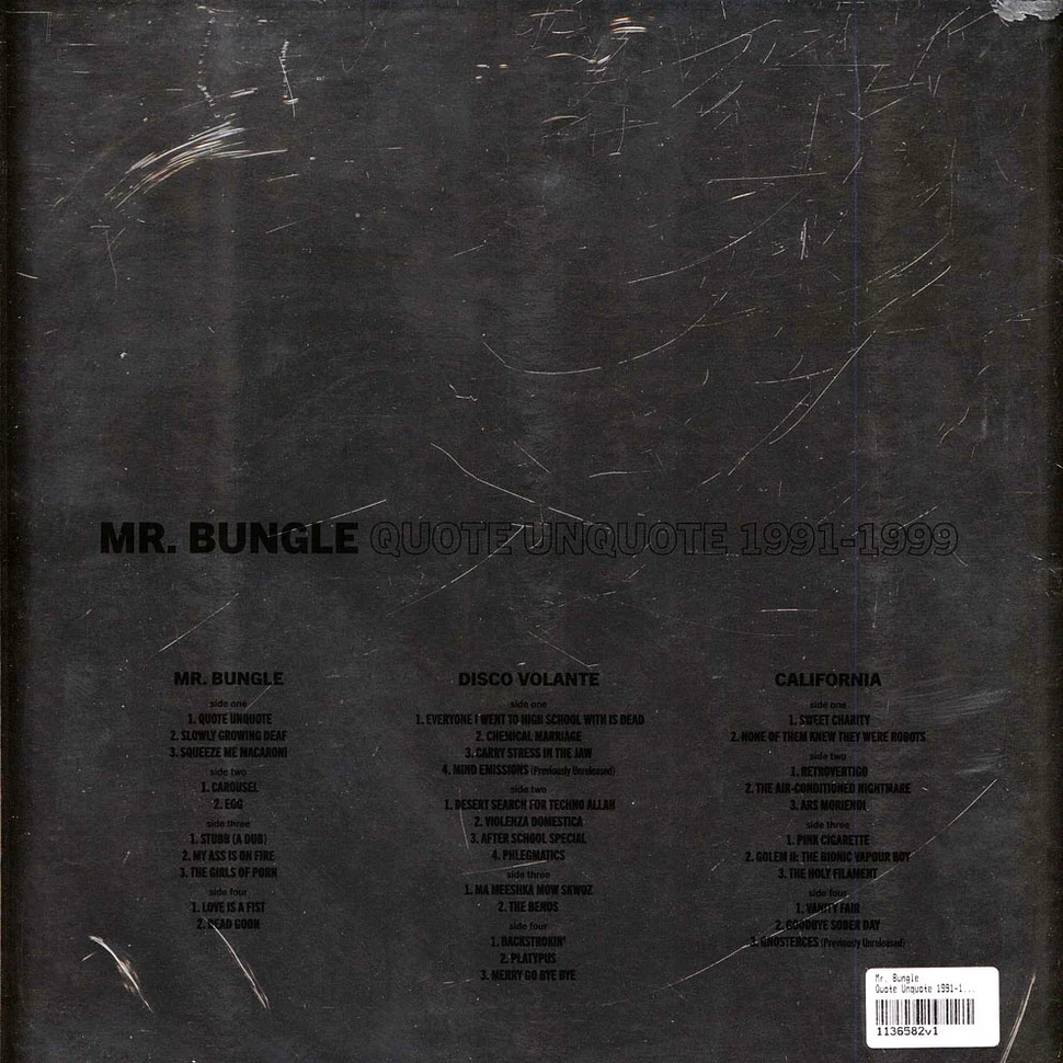 Mr. Bungle - Quote Unquote 1991-19996 Box Set