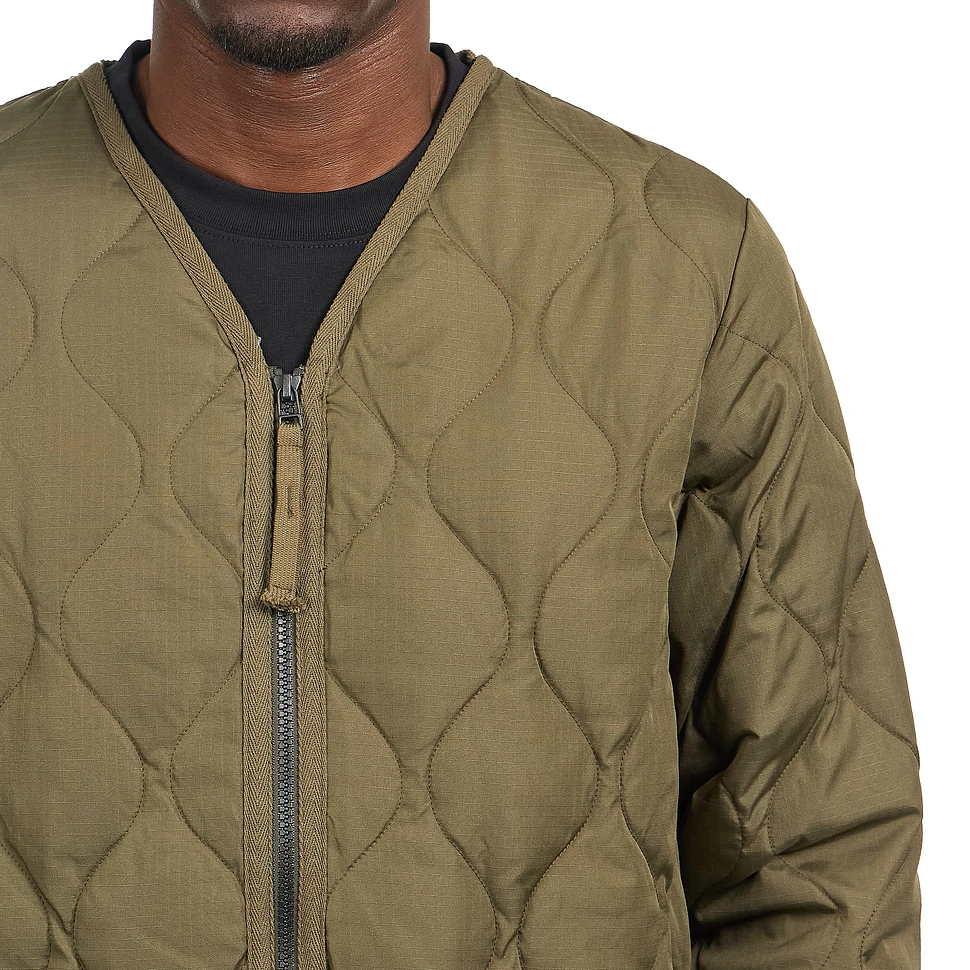 TAION - Military W-Zip V Neck Down Jacket