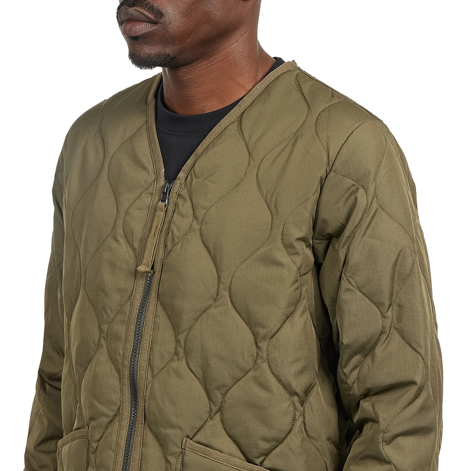 TAION - Military W-Zip V Neck Down Jacket