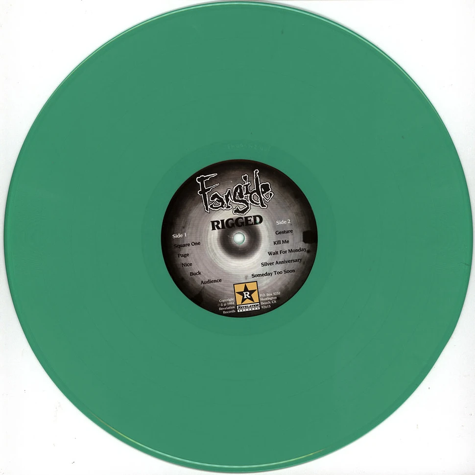 Farside - Rigged Mint Green Eco Vinyl Edition