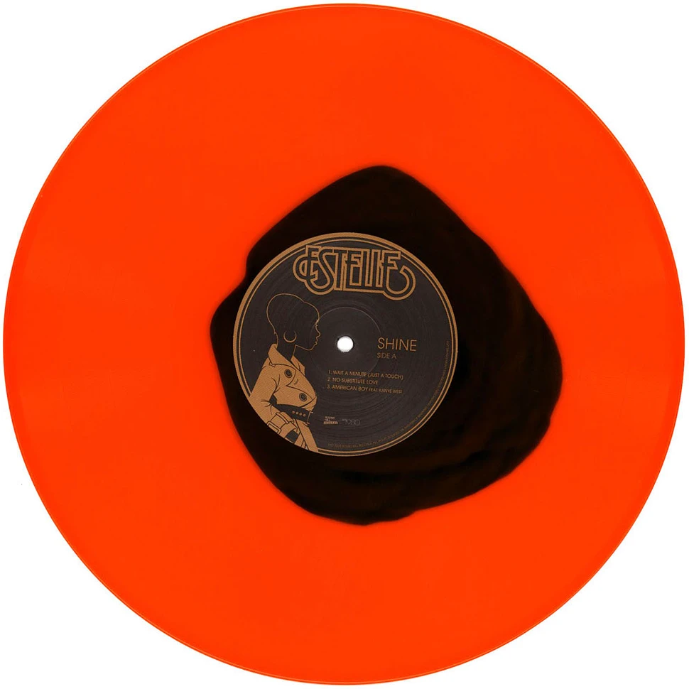 Estelle - Shine Transparent Orange With Opaque Center Vinyl Edition