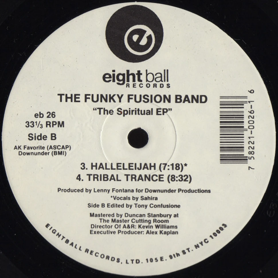 The Funky Fusion Band - The Spiritual EP