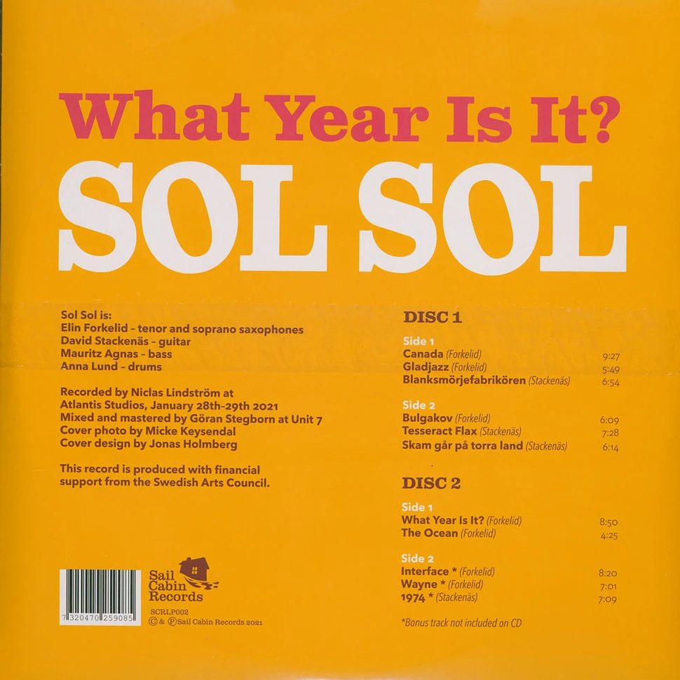 Sol Sol - What Year Is It?