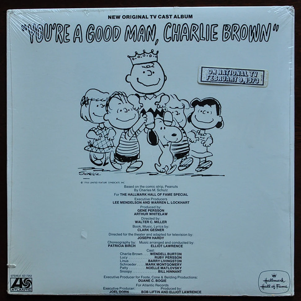 V.A. - New Original TV Cast Album "You're A Good Man, Charlie Brown"