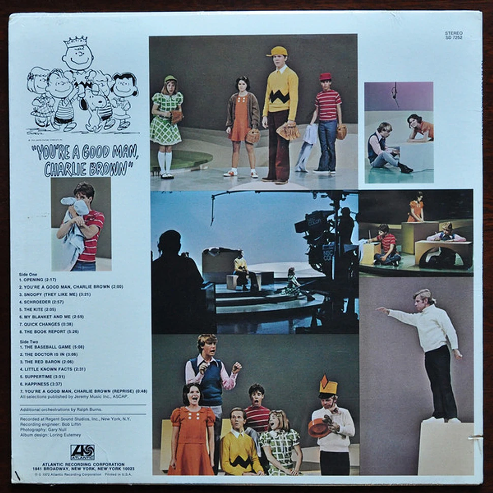 V.A. - New Original TV Cast Album "You're A Good Man, Charlie Brown"