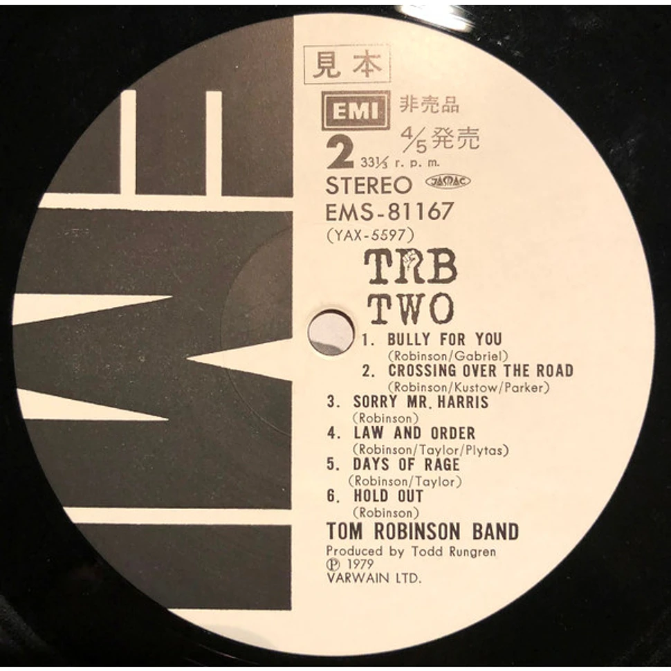 Tom Robinson Band - TRB Two