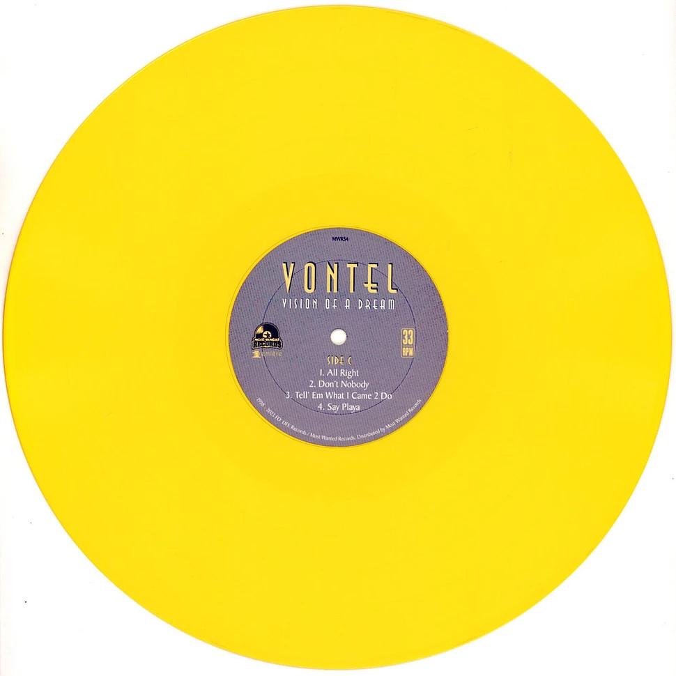 Vontel - Vision Of A Dream Purple / Yellow Vinyl Edition