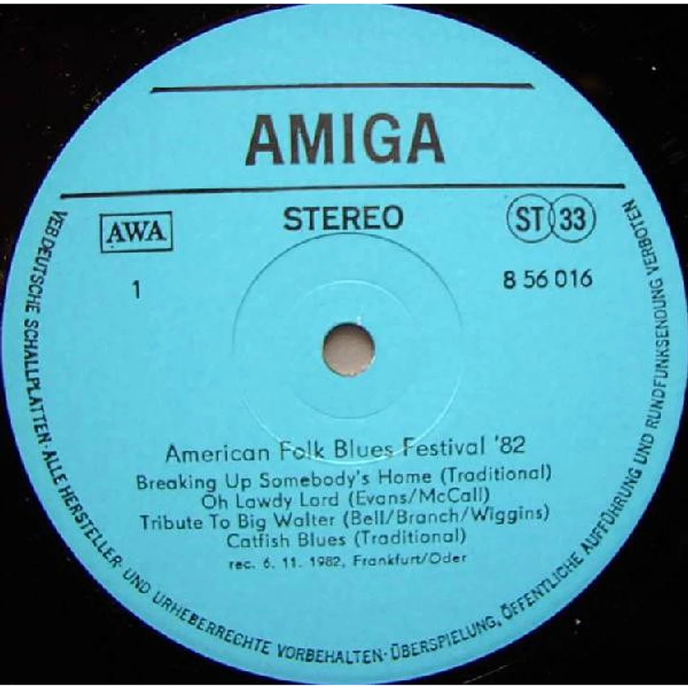 V.A. - American Folk Blues Festival '82