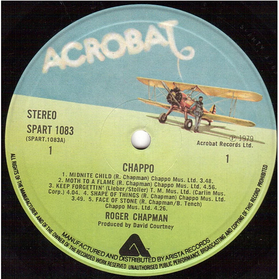 Roger Chapman - Chappo