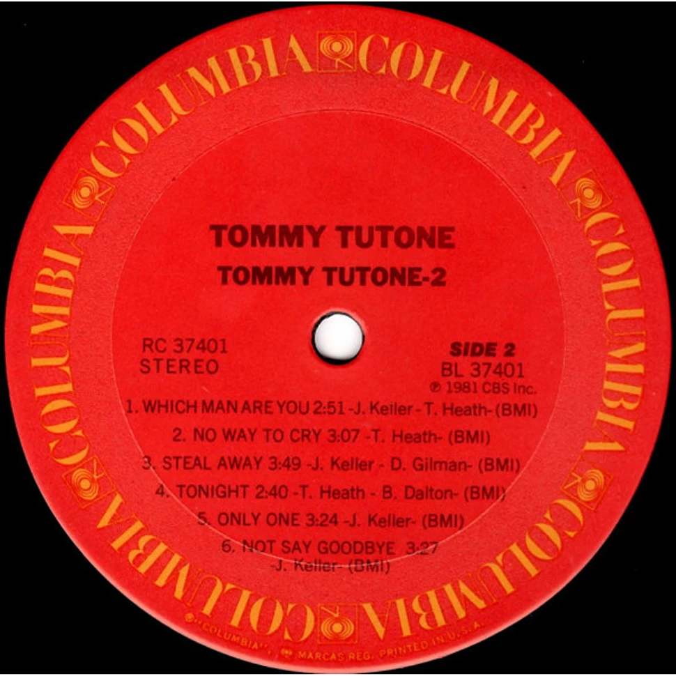 Tommy Tutone - Tommy Tutone-2