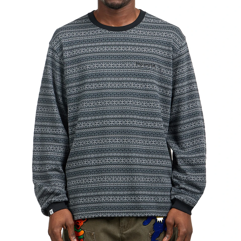 thisisneverthat - Fair Isle Striped L/S Tee