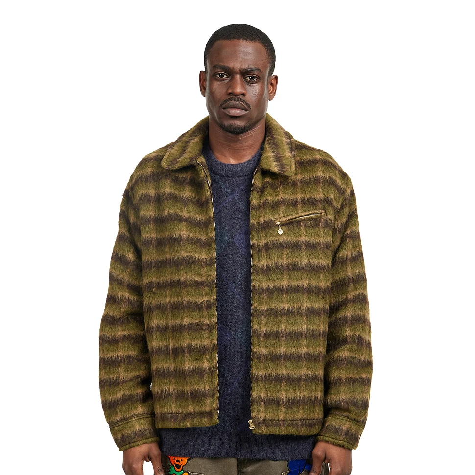 thisisneverthat - Brushed Wool Check Jacket