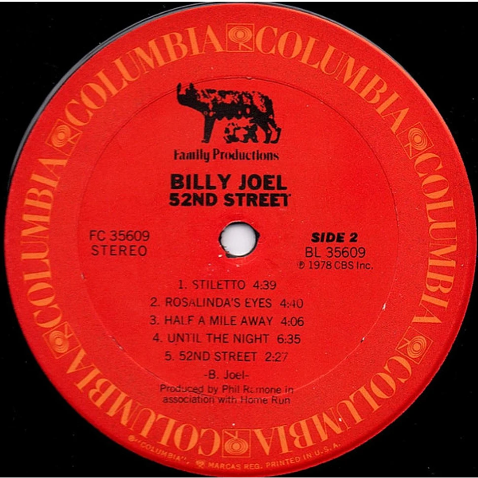 Billy Joel - 52nd Street