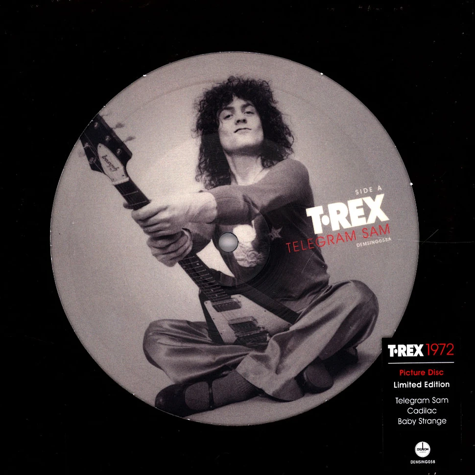 T. Rex - Telegram Sam / Cadilac / Baby Strange Picture Disc Edition