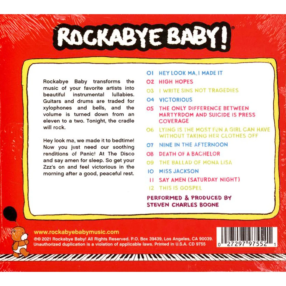 Rockabye Baby! - Lullaby Renditions Of Panic At The Disco