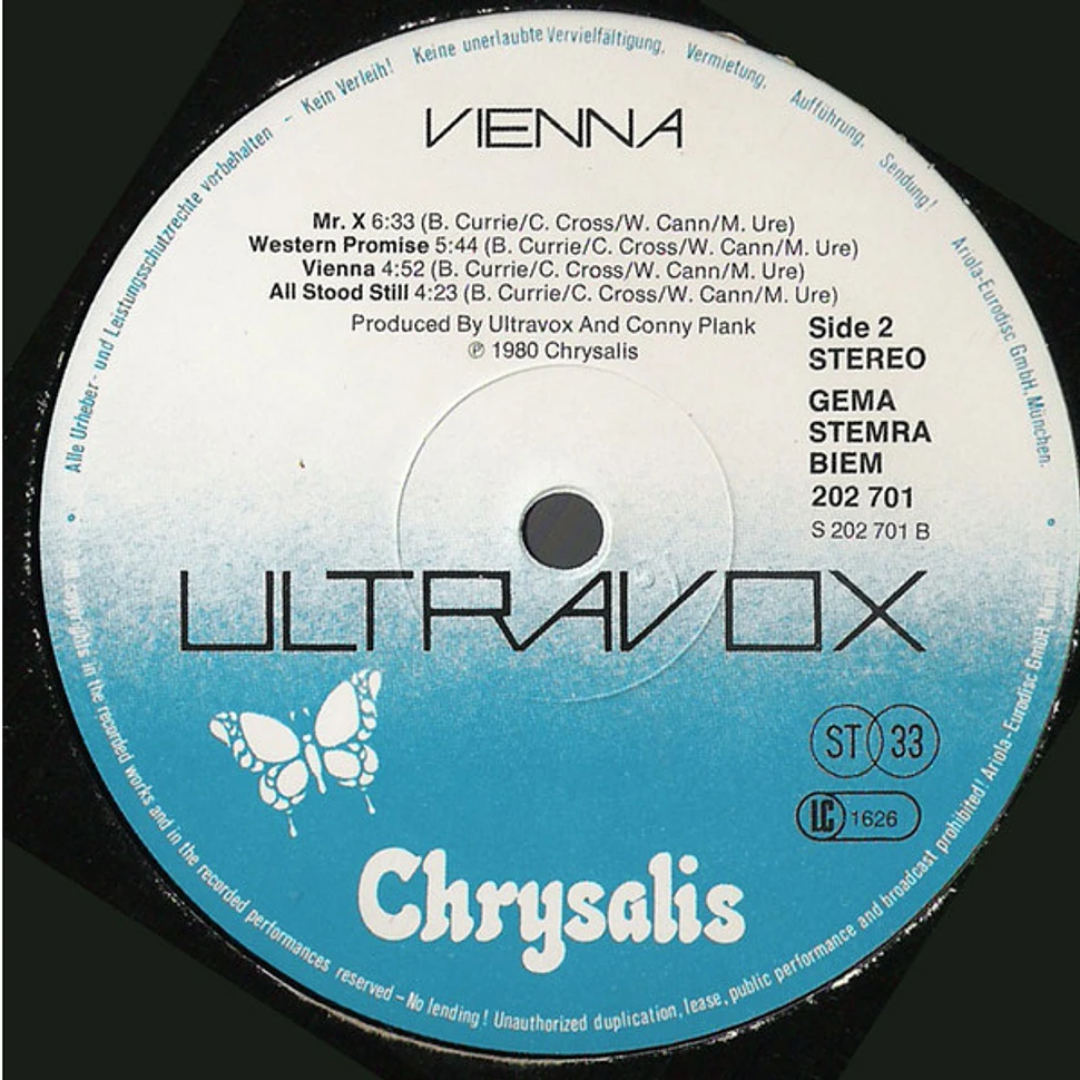 Ultravox - Vienna