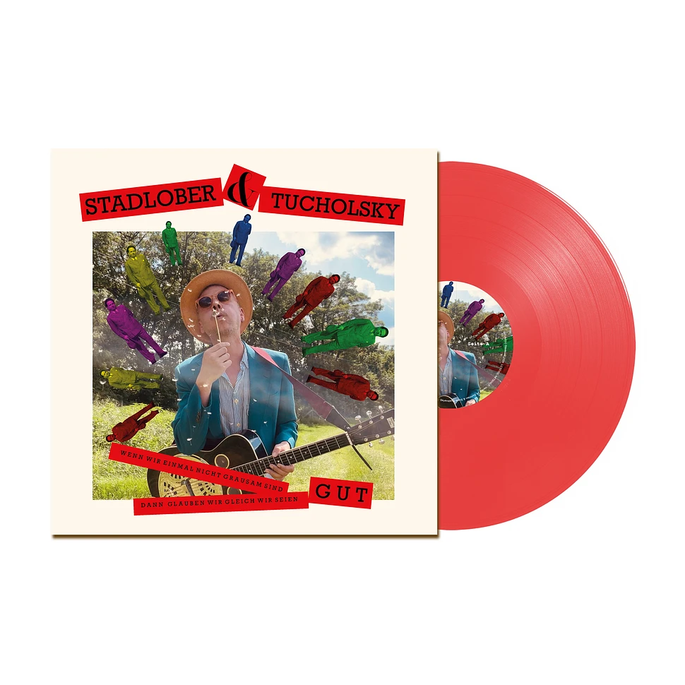 Robert Stadlober - Wenn Wir Einmal Nicht Grausam Sind Dann Glauben Wir Gleich Wir Seien Gut HHV Exclusive Red Vinyl Edition