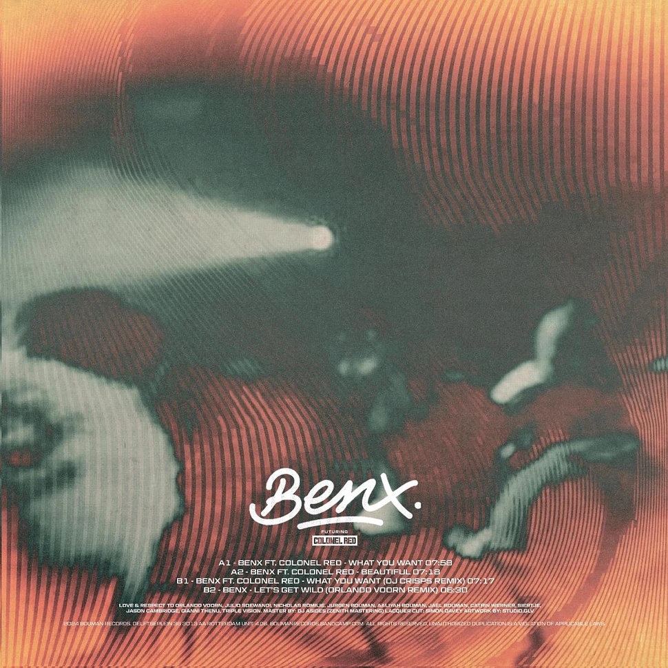 Benx - What You Want EP