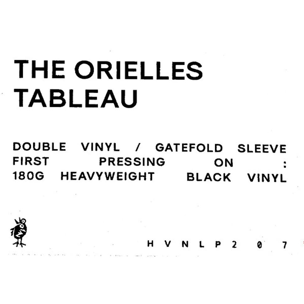 The Orielles - Tableau