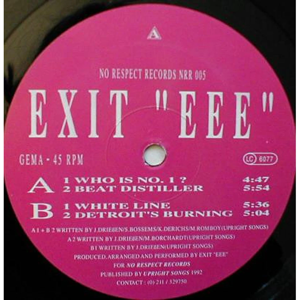 Exit EEE - No.1 EP