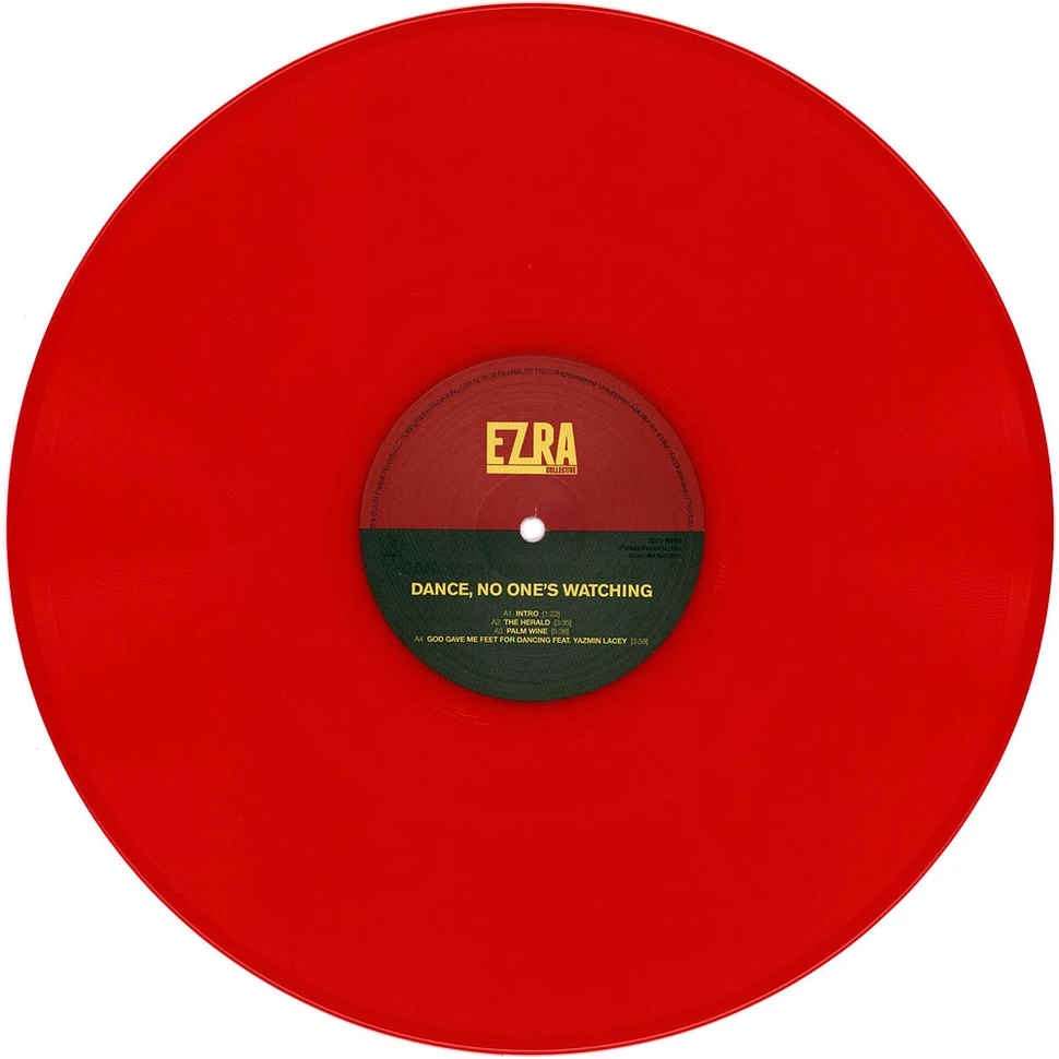 Ezra Collective - Dance, No One's Watching Opaque Red Vinyl Edition