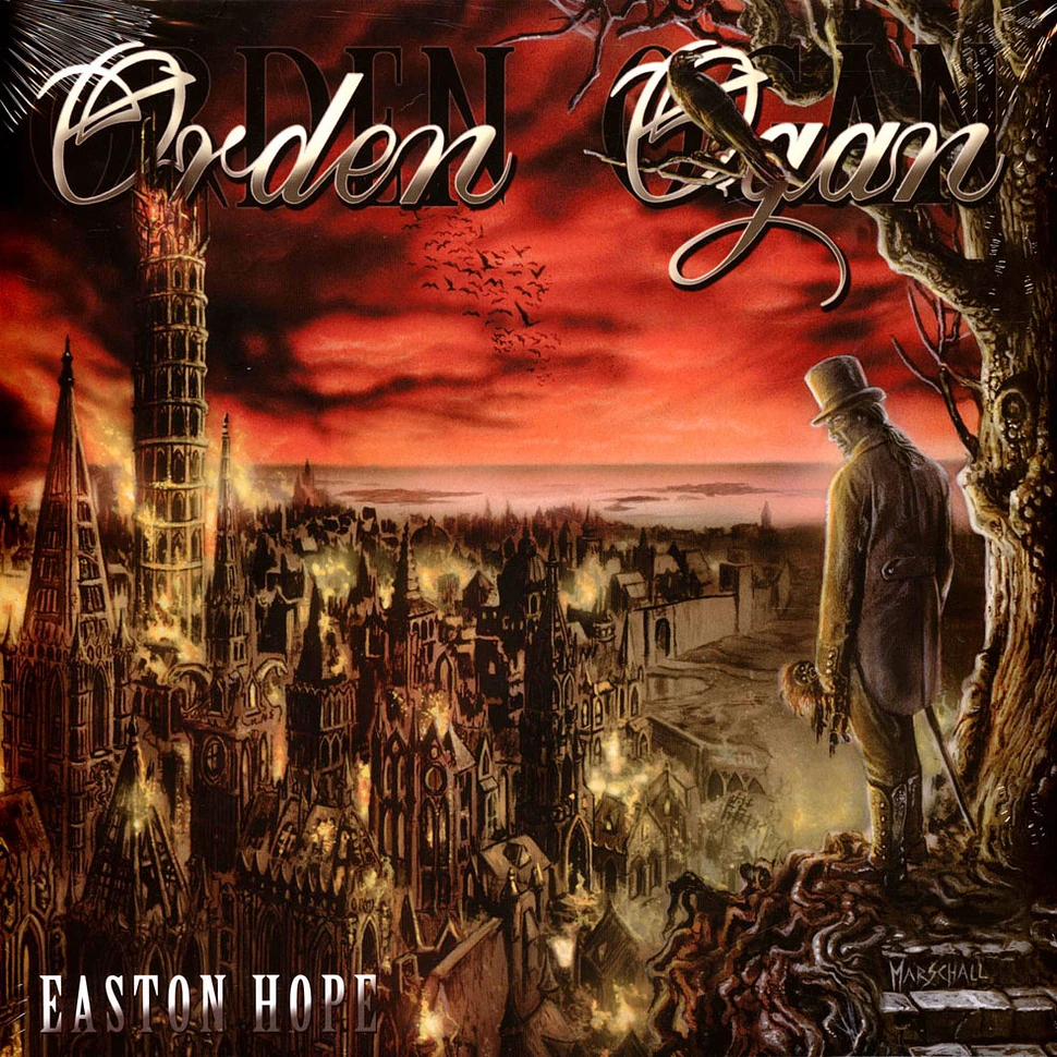 Orden Ogan - Easton Hope Re-Release Limited Clear White Vinyl Edition