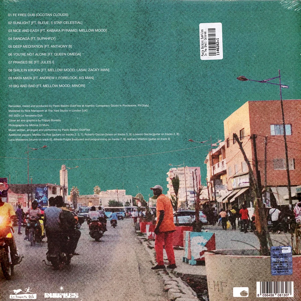 Paolo Baldini Dubfiles - In The Shell Colored Vinyl Edition