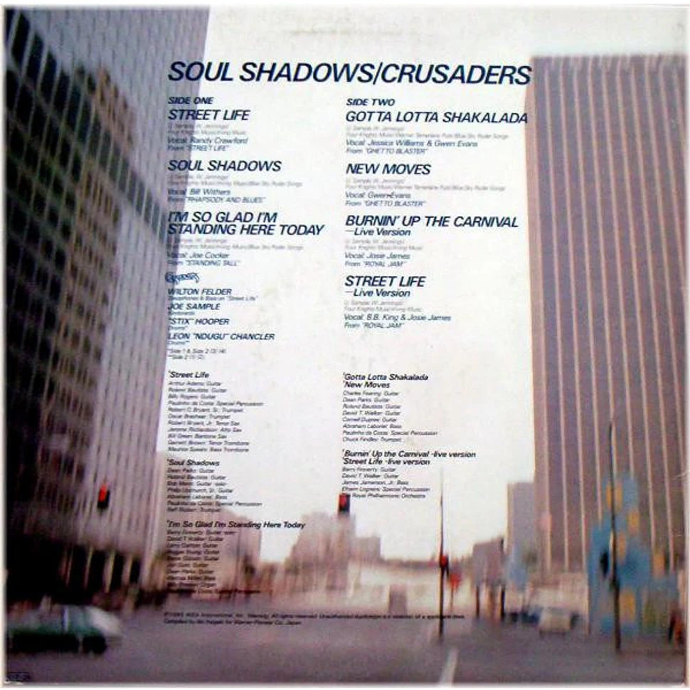 The Crusaders - Soul Shadows