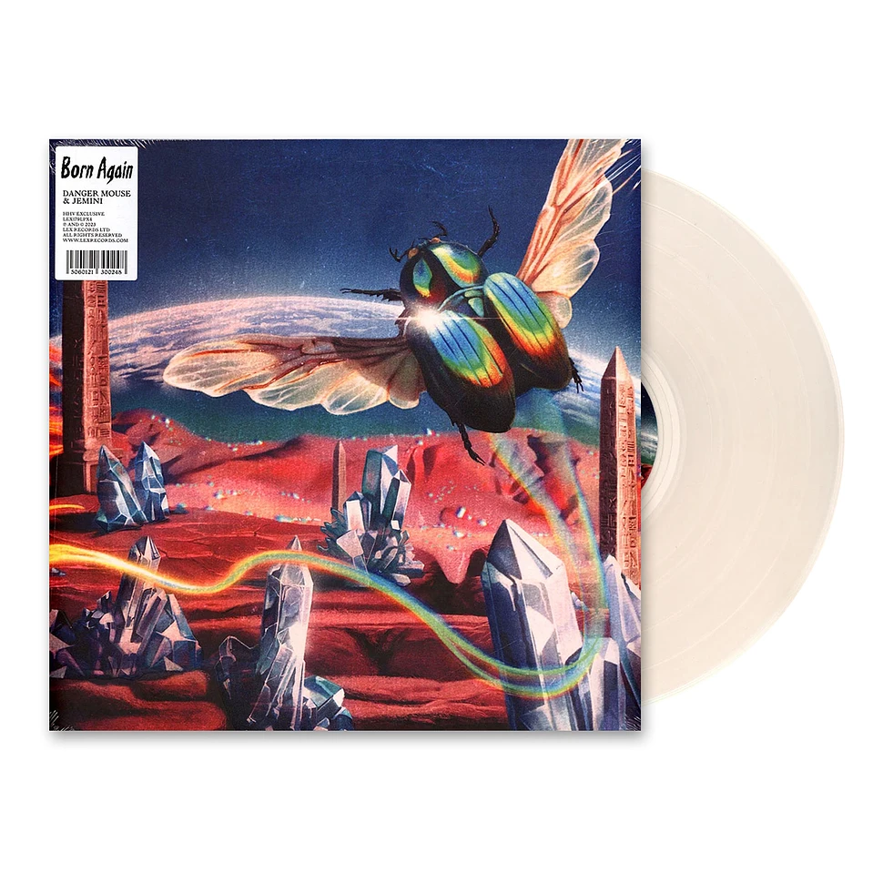 Danger Mouse & Jemini The Gifted One - Born Again HHV Exclusive Clear Vinyl Edition