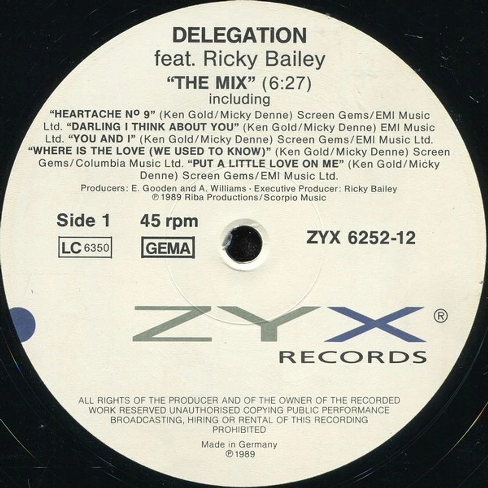 Delegation Feat. Ricky Bailey - The Mix