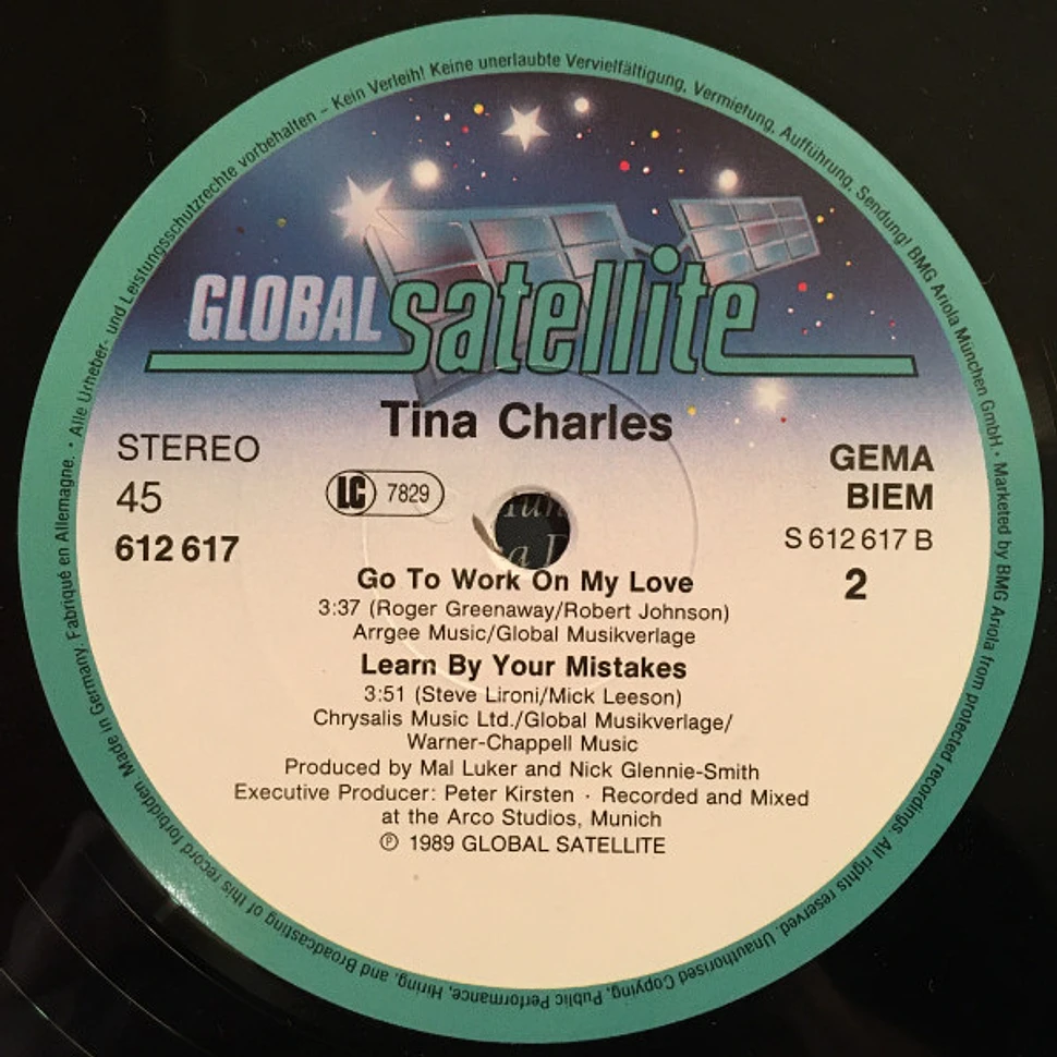 Tina Charles - Go To Work On My Love