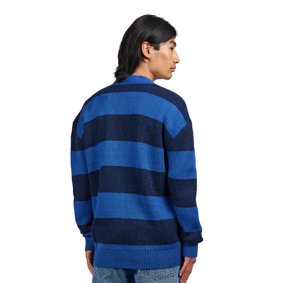 No Problemo - Striped Mohair Oversized Cardigan