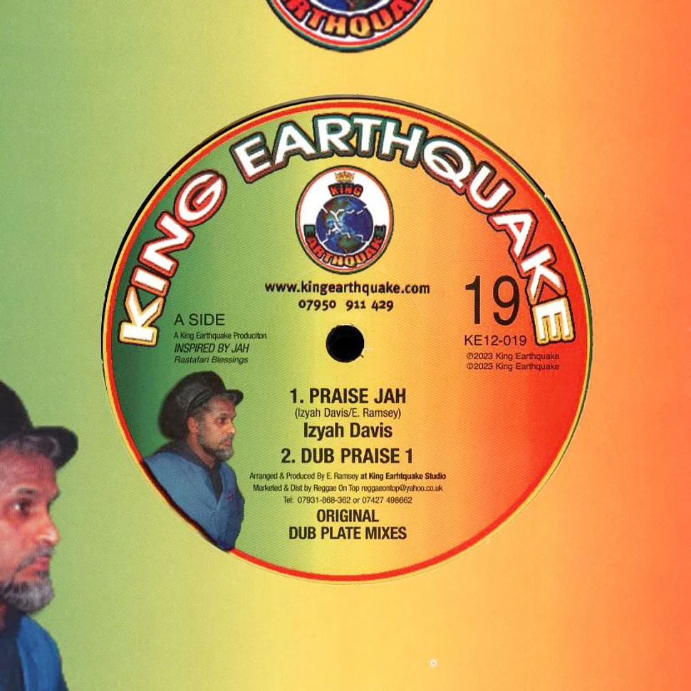 Izyah Davis - Praise Jah, Dub Praise / Dub Praise 2, Congo Dub