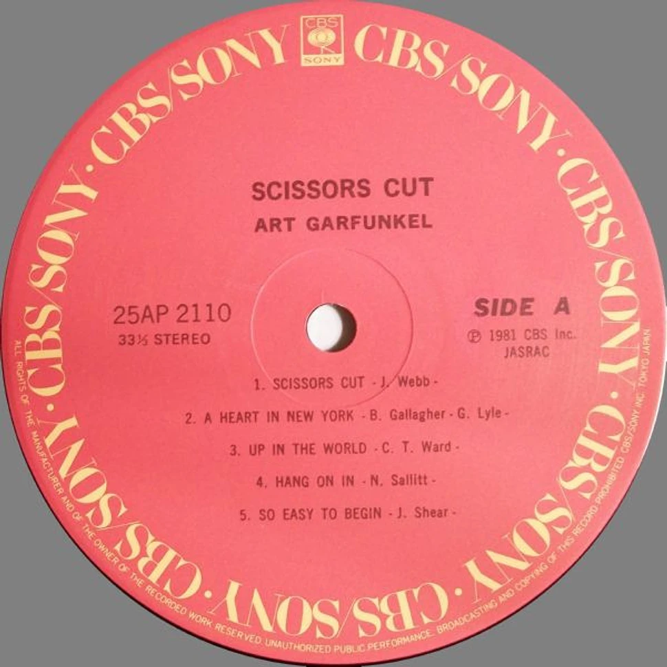 Art Garfunkel - Scissors Cut