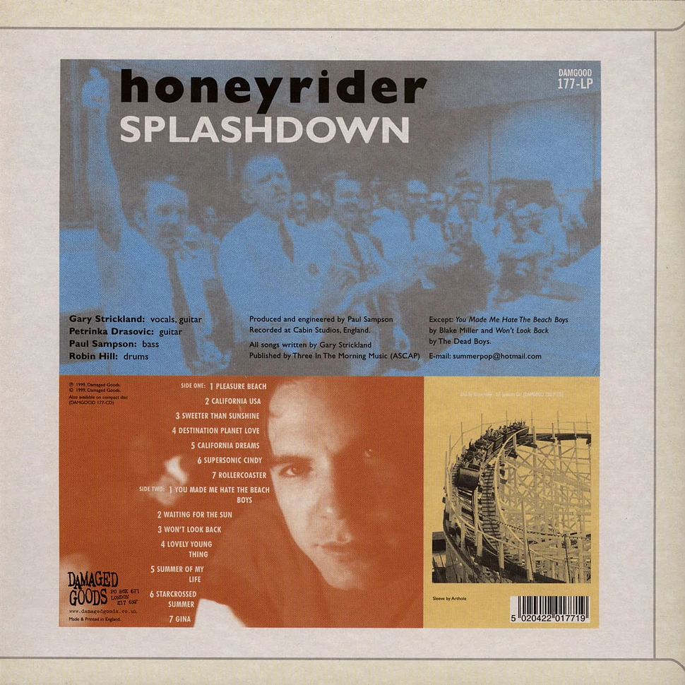 Honeyrider - Splashdown