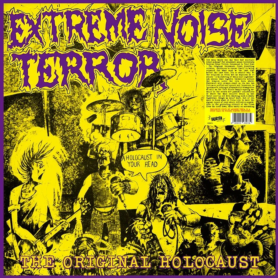Extreme Noise Terror - A Holocaust In Your Head - The Original Holocaust Yellow Vinyl Edition