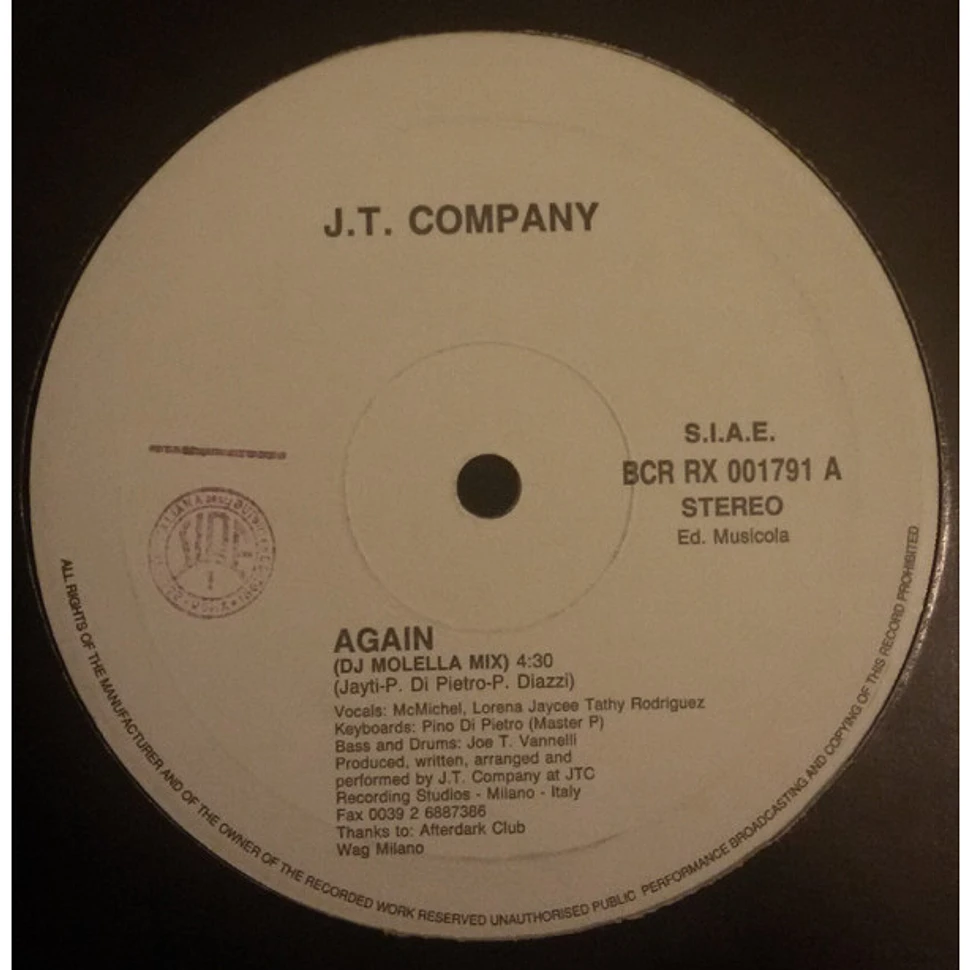 JT Company - Again (Remix)